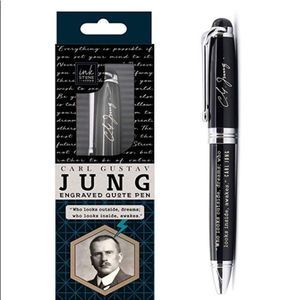 Carl Jung Literacy Quote Collectible Pen